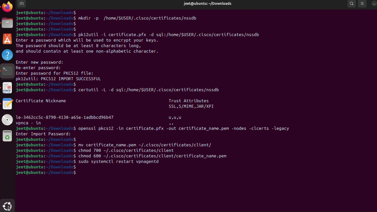 Connect to VPN Screenshot